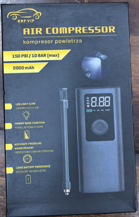 منفاخ للسيارة و إستخدامات أخرى